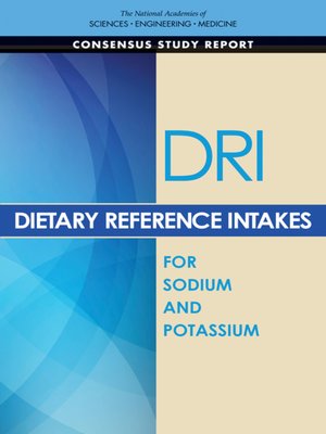 cover image of Dietary Reference Intakes for Sodium and Potassium